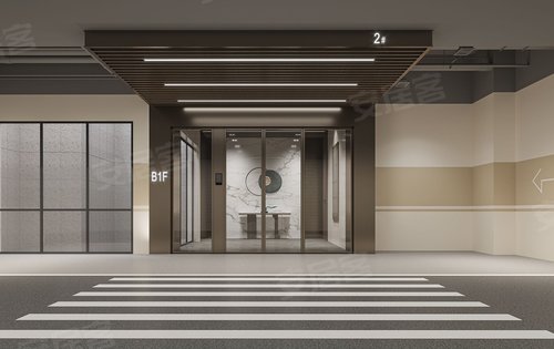 绿城留香园动态:负一楼入户大堂-武汉安居客