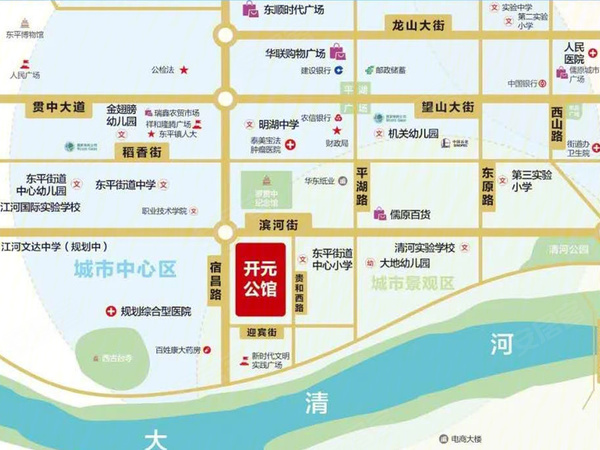 开元公馆楼盘区位规划