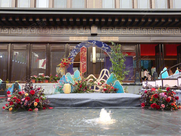 长冠·御珑府楼盘现场环境