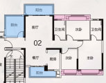 敏捷珑玥台楼层平面图