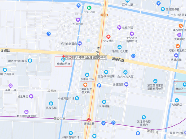 潮听映月府,杭州潮听映月府房价,楼盘户型,周边配套,交通地图,建设四路与规划经四路交叉口 - 安居客