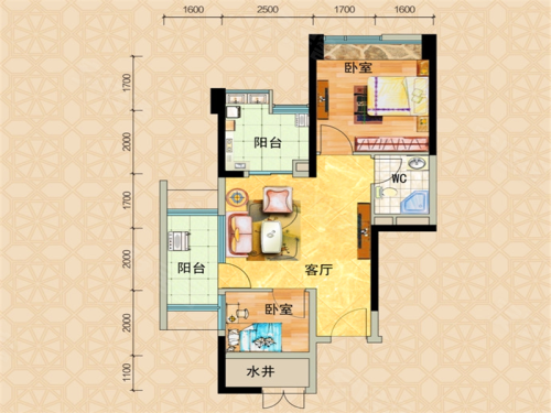 泸州楼盘 江阳楼盘 碧桂园·生态城 南 户型图