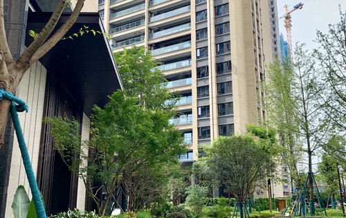 印江州一期已接房实拍图