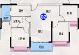 敏捷珑玥台楼层平面图