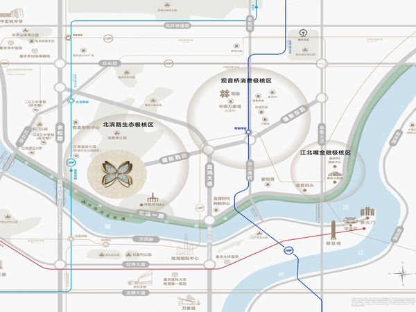 华润置地嘉宸，重庆华润置地嘉宸房价，楼盘户型，周边配套，交通地图，长宜路 - 安居客