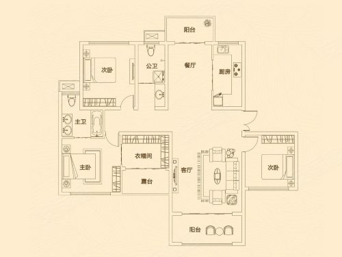 欢乐颂户型图