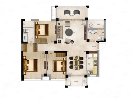 天屿湖桃源居户型图