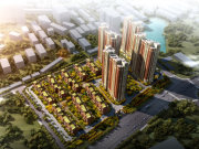 武汉蔡甸中法生态新城中城上品楼盘新房真实图片