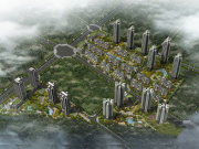 重庆沙坪坝大学城盛豪首港城楼盘新房真实图片