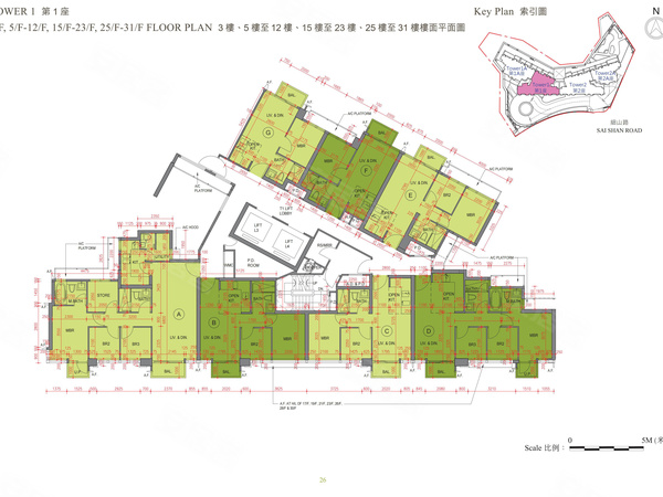 明翹匯楼盘建筑物外景