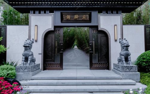 新希望锦麟府合院实体园林景观