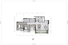 重庆中建启宸户型图，重庆中建启宸房型图，中建启宸原始户型图大全 - 安居客