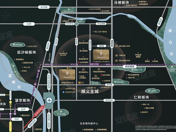 龙湖·御湖境，北京龙湖·御湖境房价，楼盘户型，周边配套，交通地图，幸福西街与新顺北大街交汇口西北角 - 安居客