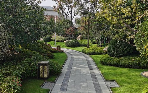 小区内部景观配套展示