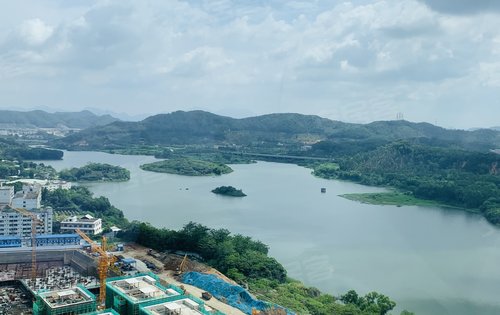 坐拥1388亩官井头水库享受绝美一线湖景