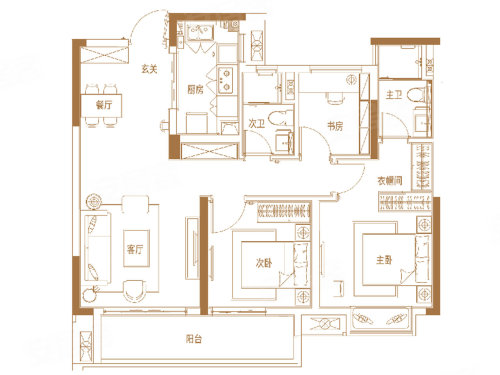 南昌楼盘 青云谱楼盘 保利锦悦南                      户型图