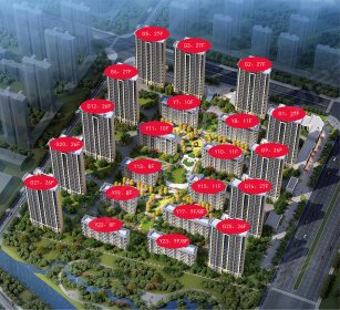阜阳颍上县颍上县金科云湖春晓楼盘新房真实图片