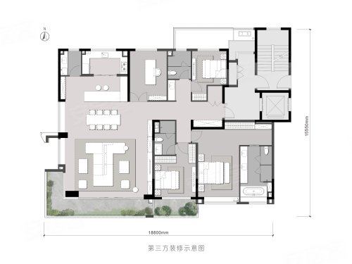中粮·大悦未来城,4室2厅3卫,西部大道中段,中粮·大悦未来城16#楼-2单元-11-21101 - 安居客