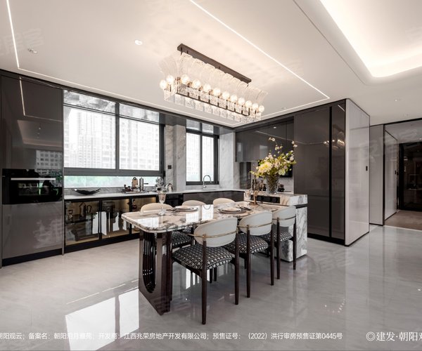 建发朝阳观云云琅B1户型,建发朝阳观云4室2厅3卫1厨约139.00平米户型图,朝南朝向 - 南昌安居客