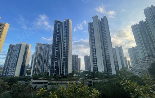 碧桂园十里银滩维港湾动态:碧桂园十里银滩维港蓝色白云穿短袖的城市