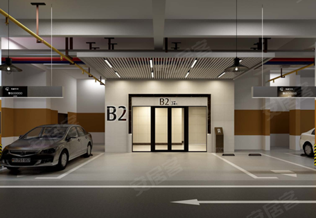 车库入户独立大厅环氧地坪漆配置很不错哦