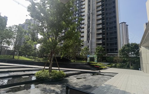 华侨城天鹅堡动态:华侨城天鹅堡园林一角-东莞安居客