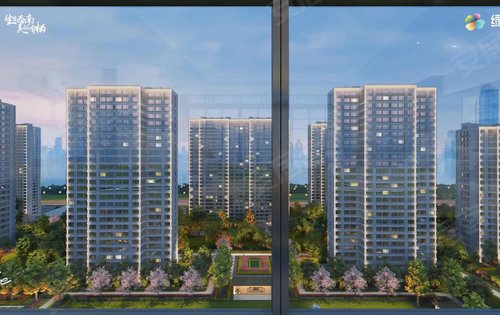 现代简约风格经典二代高层,灰色真石漆,西山高颜值楼盘