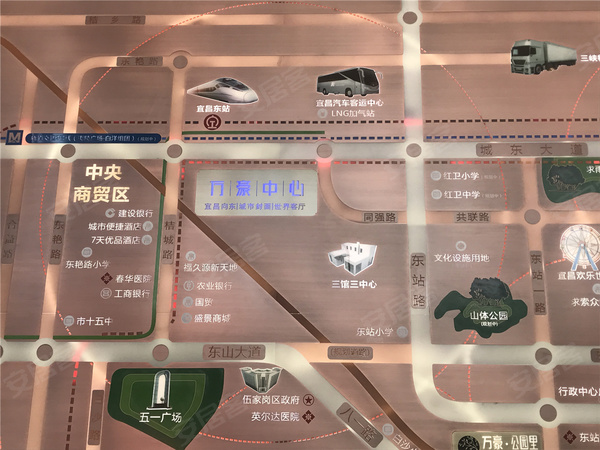 宜昌万豪中心规划图图片