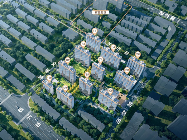 财信·君玺,聊城财信·君玺房价,楼盘户型,周边配套,交通地图,柳园路振兴路交汇处向北150米路西 - 安居客