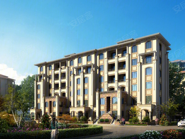 崇阳书香名苑楼盘建筑物外景