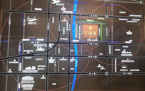 旭辉银盛泰星瀚城动态:旭辉银盛泰星瀚城,沙盘加区位