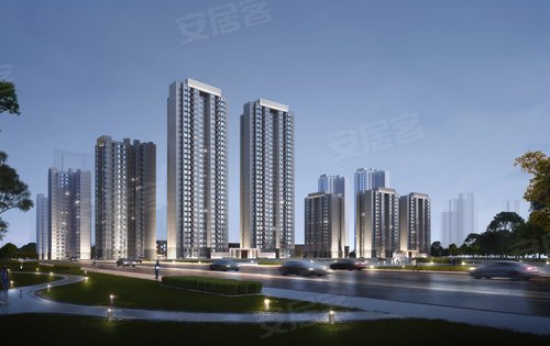 知园小区效果图