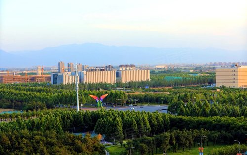 沣西新城海绵城市湖泊景观环境益人