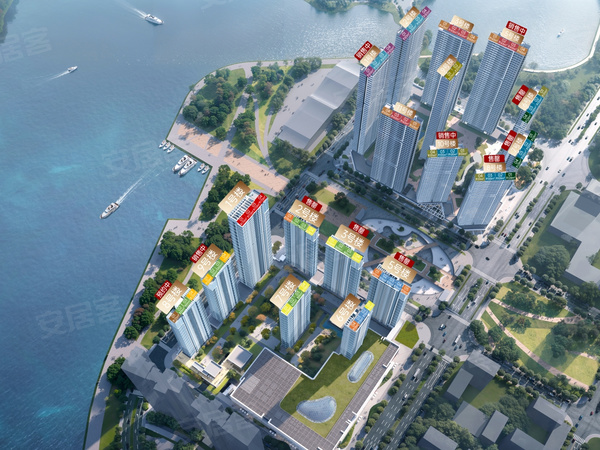 海沧中心TOD，厦门海沧中心TOD房价，楼盘户型，周边配套，交通地图，海沧商务中心站(地铁2号线) - 安居客