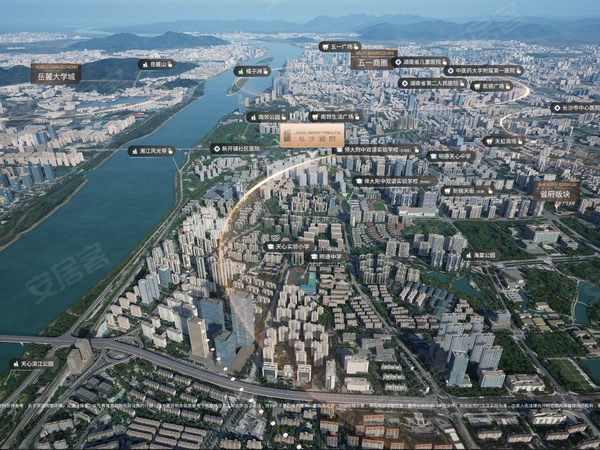 华润置地长沙润府,长沙华润置地长沙润府房价,楼盘户型,周边配套,交通地图,木莲西路与天心大道交会处东南角 - 安居客