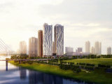 首个城市高端综合体，武汉大道和长江二桥的枢纽位置