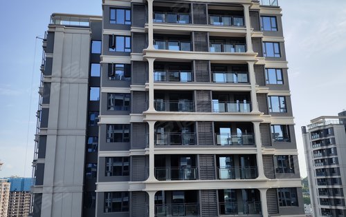 融创0238小区楼栋外观小区外立面设计风格