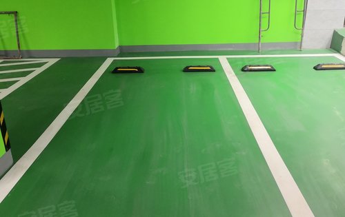 小区地下停车位环氧地坪漆
