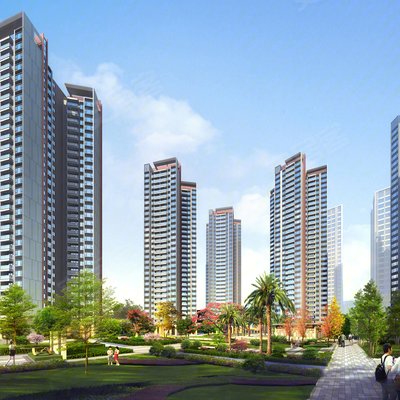 绿景喜悦荟在售住宅珠海 香洲 新香洲 明珠北路明珠站西侧户型:45-160