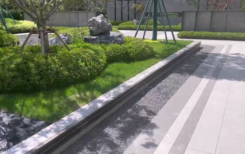万科公园都会实景园区展示人车分流小区你值得来看