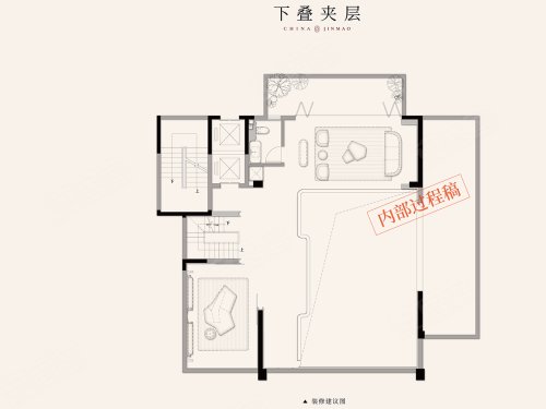 金茂璞逸云湖下叠227平米,金茂璞逸云湖别墅约227.00平米户型图,朝南朝向 - 合肥安居客