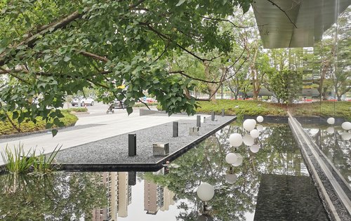 万科·锦上和风华苑动态:锦上小区景观水景-苏州安居客