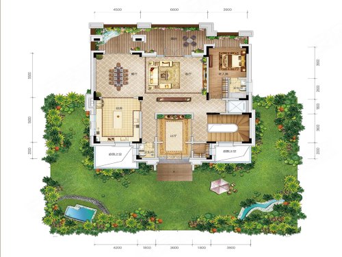 华侨城天澜美墅户型图