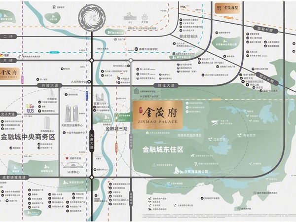 锦江金茂府,成都锦江金茂府房价,楼盘户型,周边配套,交通地图,锦秋二街386号 - 安居客