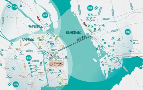 保利天汇区域图95105平方目前认筹中