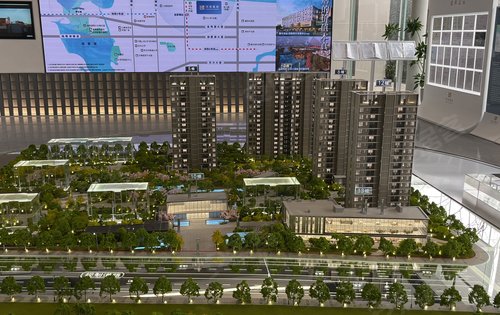 华发仁恒四季河滨动态:华发仁恒河滨雅苑沙盘-苏州安居客