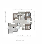 成都中国铁建青羊樾府户型图,成都中国铁建青羊樾府房型图,中国铁建青羊樾府原始户型图大全 - 安居客
