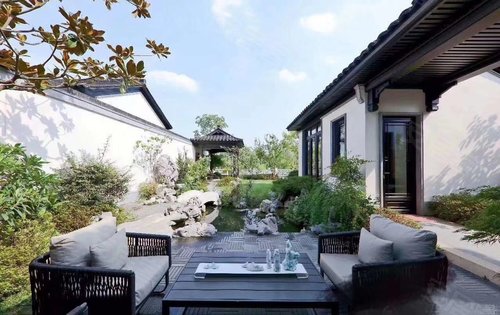 中式合院:l型设计,面积156-172 中国人心中,一个院子梦.