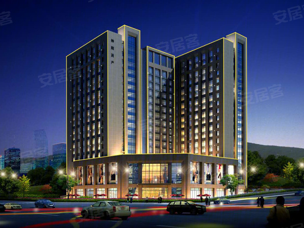 欢乐颂楼盘建筑物外景