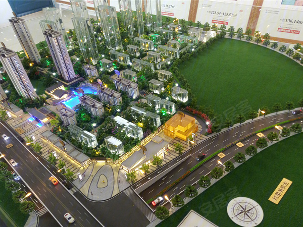 盘州新天地规划沙盘